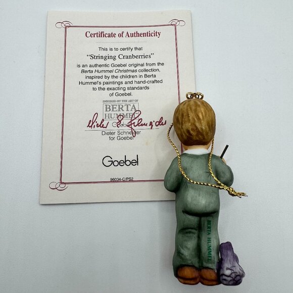 Studio Hummel Set 4 Ornament Trio Berta Hummel - Picture 6 of 12